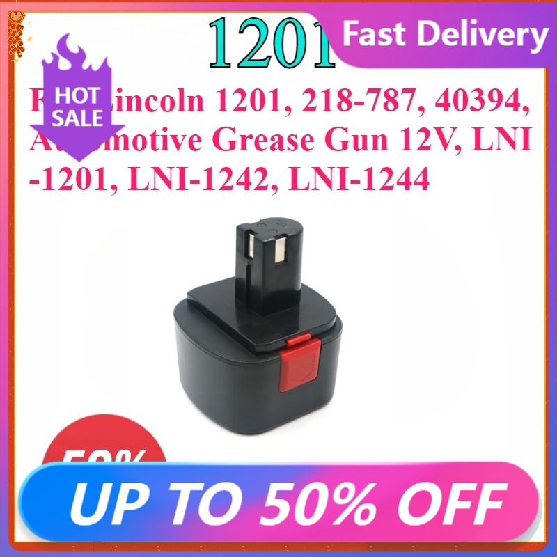 Power Tools Grease - ใหม่ทดแทน 12V 3000mAh แบตเตอรี่สำหรับลินคอล์น 1201, 218-787,