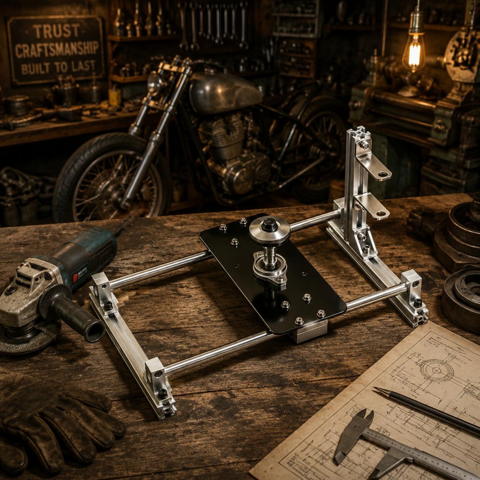 Power Tools Accessories - แท่นยึดใบเลื่อยสำหรับเครื่องเจียร ปรับได้ ใช้กับใบเลื่อยได้หลากหลาย อะแดปเตอร์เครื่องเจียร ฐานรองรับมั่นคง อุปกรณ์เสริมเครื่องมือไฟฟ้า