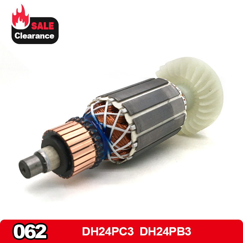 Power Tools Hitachi - 1 ชิ้น 5T AC220V อาร์เมเจอร์ โรเตอร์