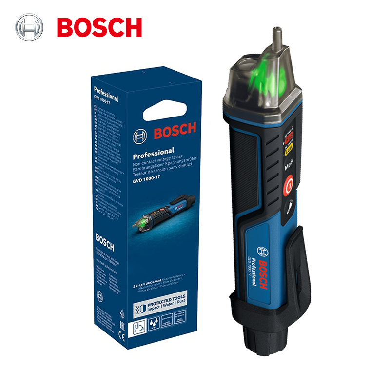 Power Tools Bosch - BOSCH PRO GVD 1000-17 เครื่องทดสอบแรงดันไฟฟ้า ทดสอบตัวเองได้