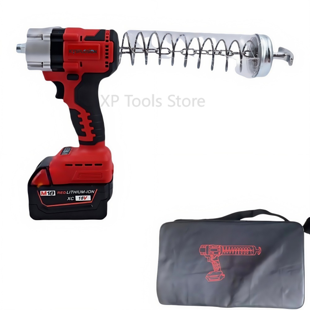 Power Tools Grease - Brushless แบตเตอรี่ขับเคลื่อนไร้สายไฟฟ้าจาระบีปืนสําหรับ Milwaukee M18 แบตเตอรี่ 600cc