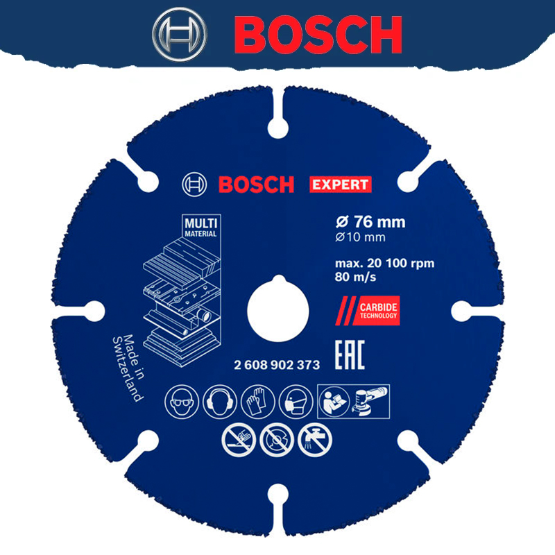 Power Tools Bosch - BOSCH ของแท้ 2608902373 ใบตัดคาร์ไบด์อเนกประสงค์ ขนาด 76