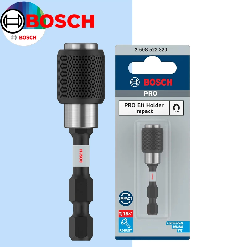 Power Tools Accessories - BOSCH 2608522320 PRO ที่ใส่ดอกไขควงแบบเปลี่ยนเร็วสำหรับไขควงกระแทก 60 มม.