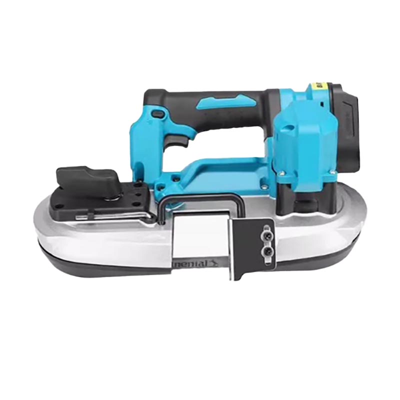 Power Tools Wood - เลื่อยสายพานไร้สายแบบพกพา 490W พร้อมแบตเตอรี่ลิเธียม เครื่องมือตัดโลหะและไม้แบบมือถือ 18V เครื่องตัดไร้สาย