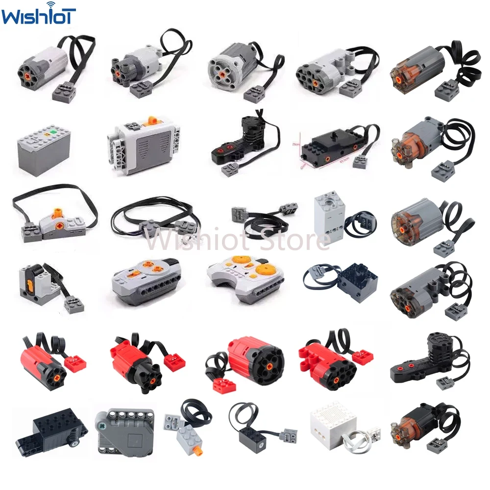 Power Tools Tool Box - ฟังก์ชั่น Power อัพเกรดมอเตอร์การวิเคราะห์ชิ้นส่วน MOC Multi เครื่องมือเซอร์โวรถไฟมอเตอร์