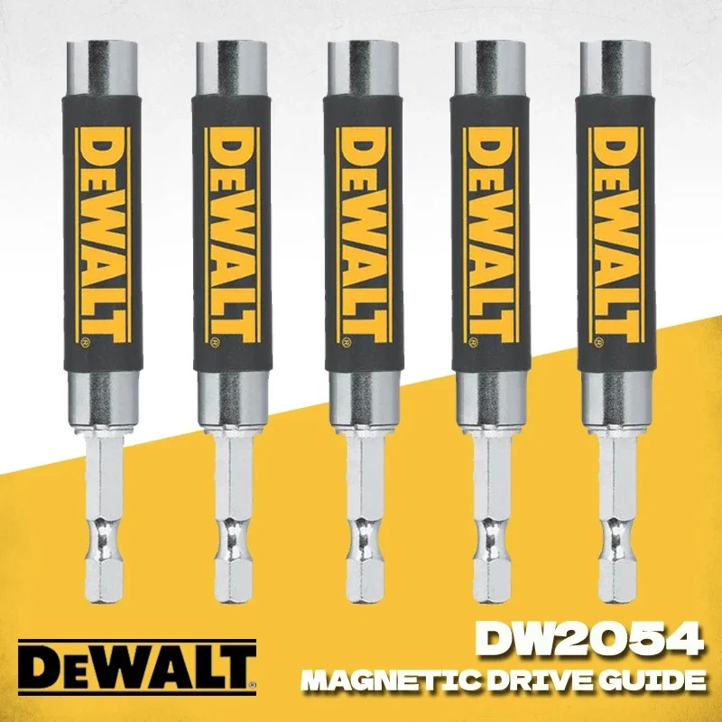 Power Tools Guide - DEWALT DW2054 ตัวยึดปลายบิตแม่เหล็กขนาดกะทัดรัด 1/4′′ คู่มือไดรฟ์บิตโหลดเร็วขนาดกะทัดรัดเครื่องมือไฟฟ้า DW2054B