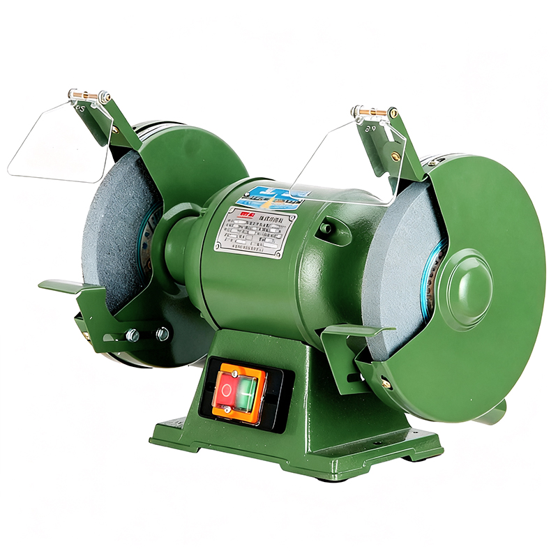 Power Tools Sander - เครื่องขัดฝุ่นแบบตั้งโต๊ะสำหรับงานหนัก เกรดอุตสาหกรรม เครื่องลับมีดไฟฟ้า เครื่องเจียรโลหะ 220V สำหรับงานขัดเงา