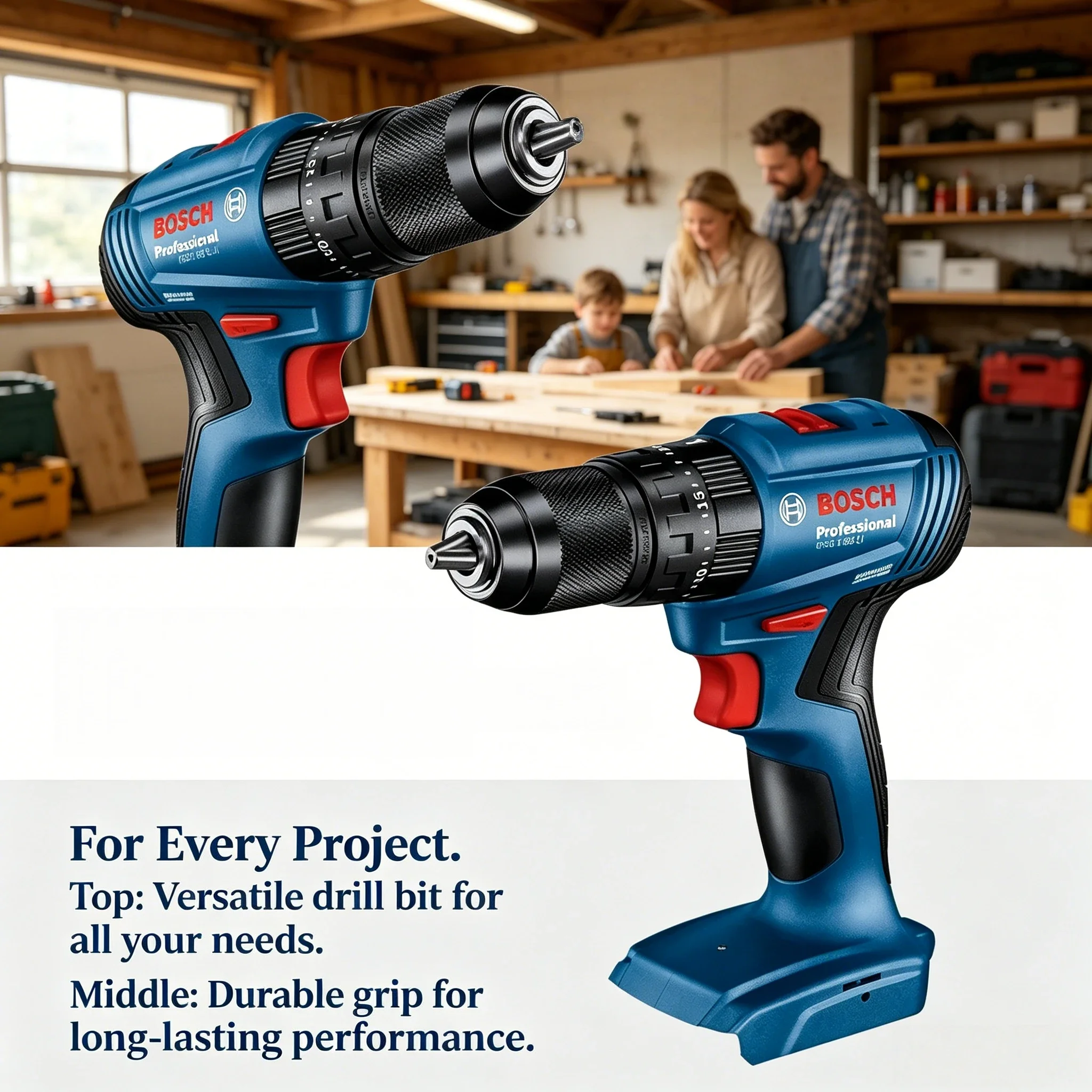 Power Tools Bosch - บ๊อช GSB 185-LI 18V สว่านกระแทกไร้สายแบบไร้แปรงถ่าน 1900