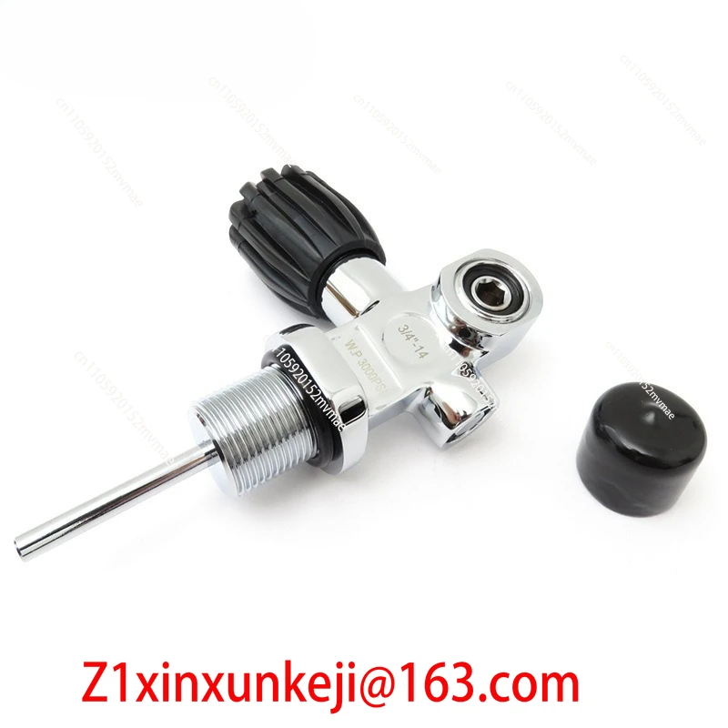 Power Tools York - วาล์วถังดำน้ำ 3/4-14 NPS 3000PSI 250bar วาล์วถังแบบ