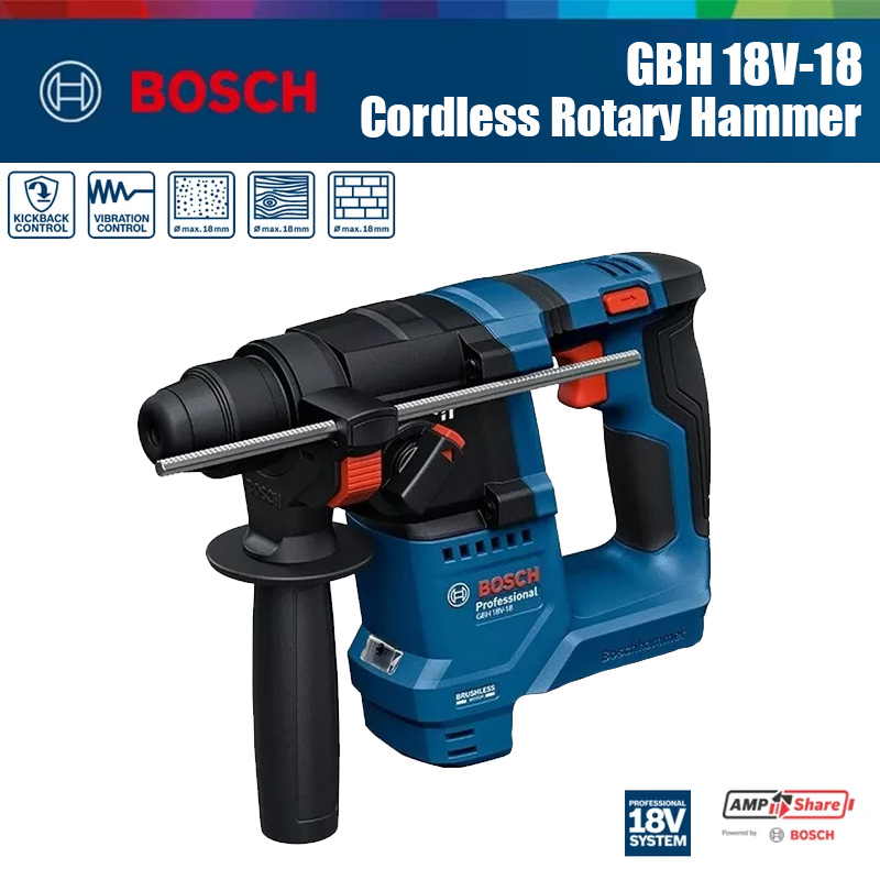 สว่านโรตารี่ไร้สาย Bosch GBH 1 - Hammer Drill Sds บทวิจารณ์และราคา