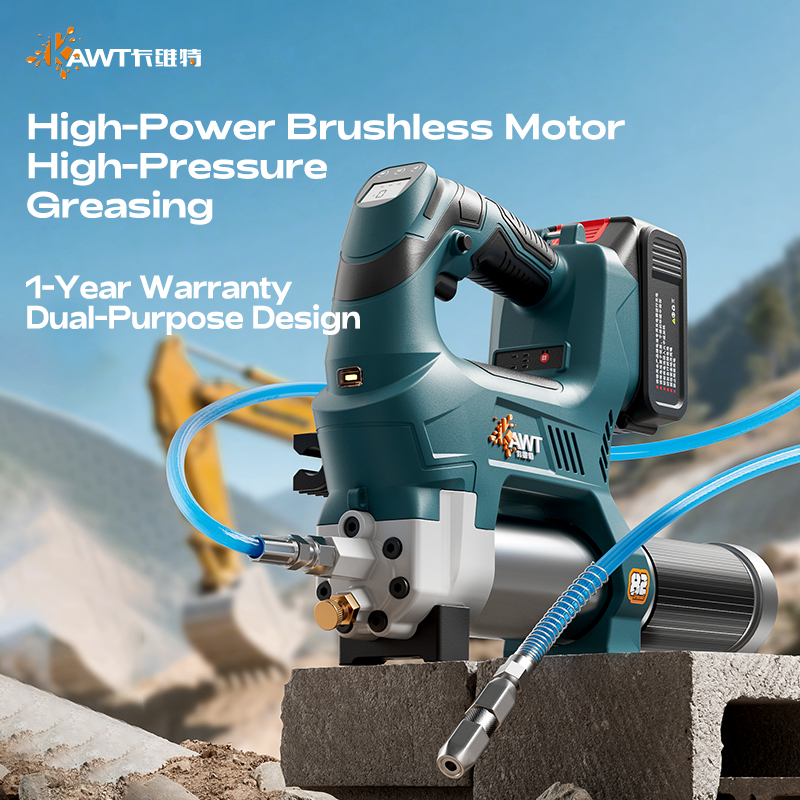 ปืนอัดจาระบีไร้สายแบตเตอรี่ลิเ - Power Tools Grease บทวิจารณ์และราคา