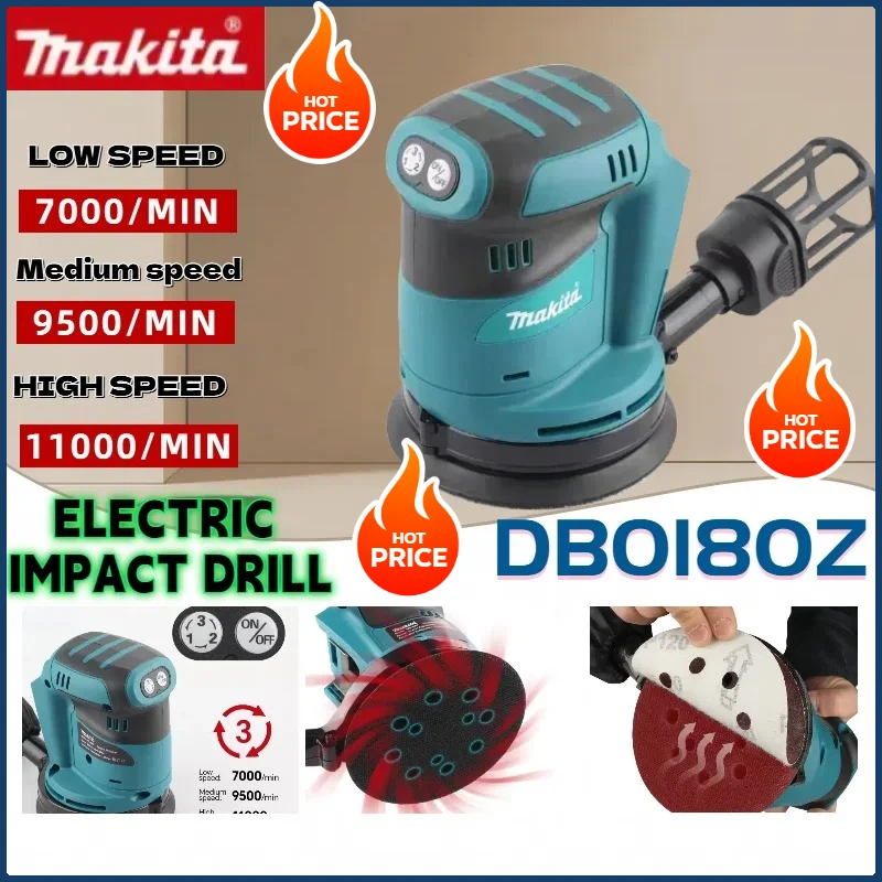 เครื่องขัดกระดาษทรายไร้สาย Mak - Power Tools Sander บทวิจารณ์และราคา