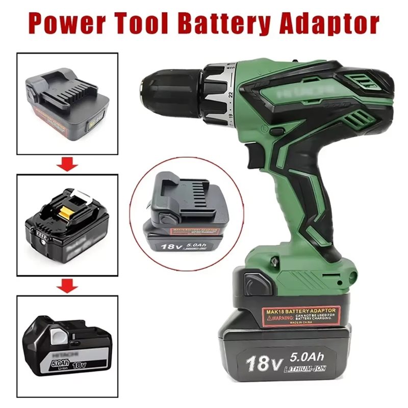 อะแดปเตอร์แปลงแบตเตอรี่ B62B ส - Power Tools Hitachi บทวิจารณ์และราคา