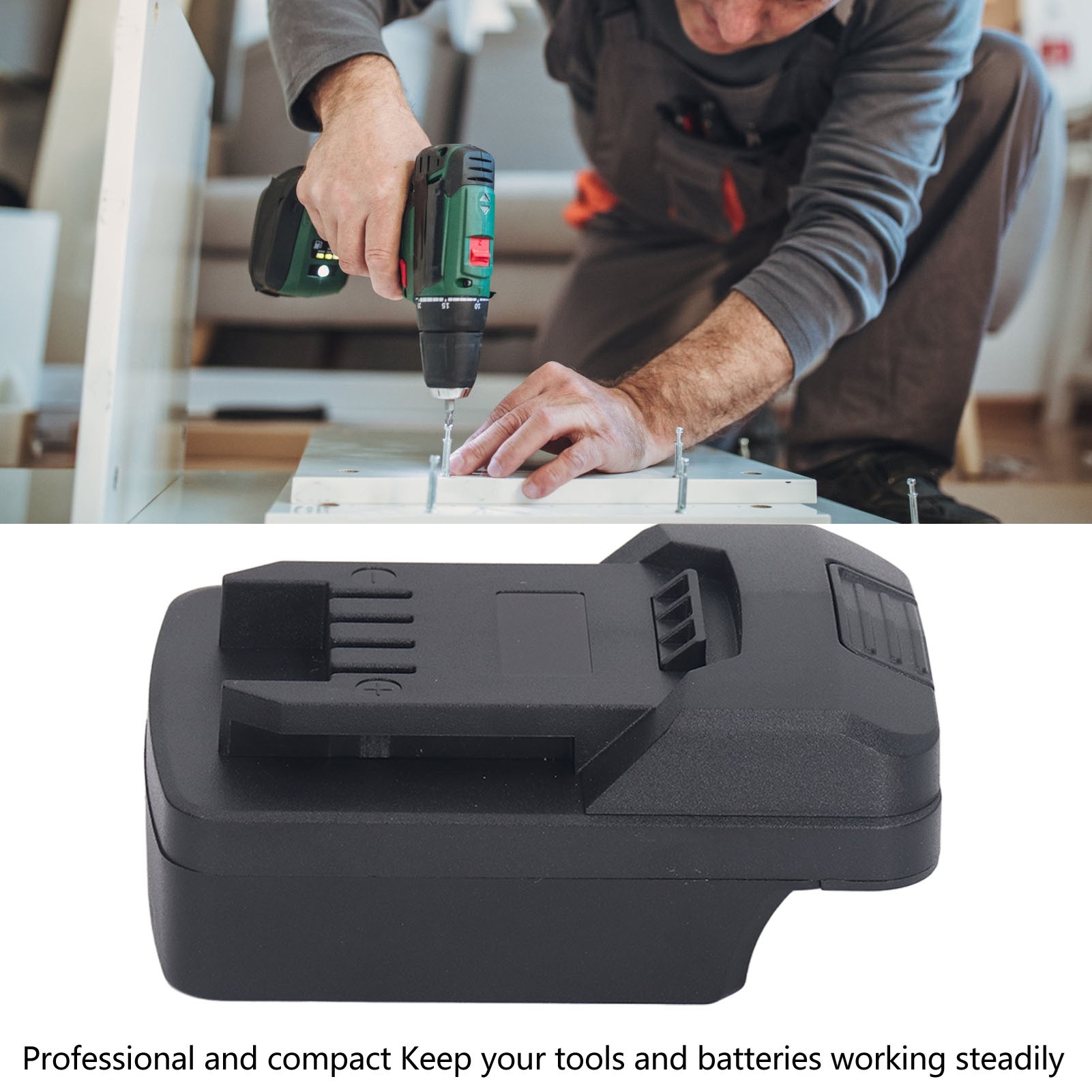 อะแดปเตอร์แบตเตอรี่สำหรับ STAN - Power Tools Stanley บทวิจารณ์และราคา