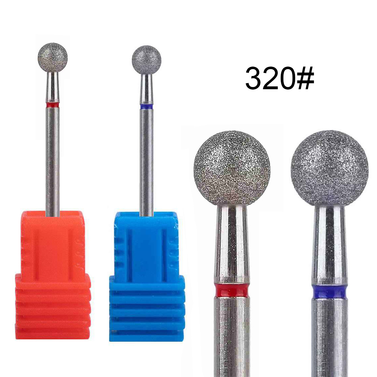 1/2/4Pcs เพชรเจาะเล็บบิตโรตารี - Power Tools Icon บทวิจารณ์และราคา
