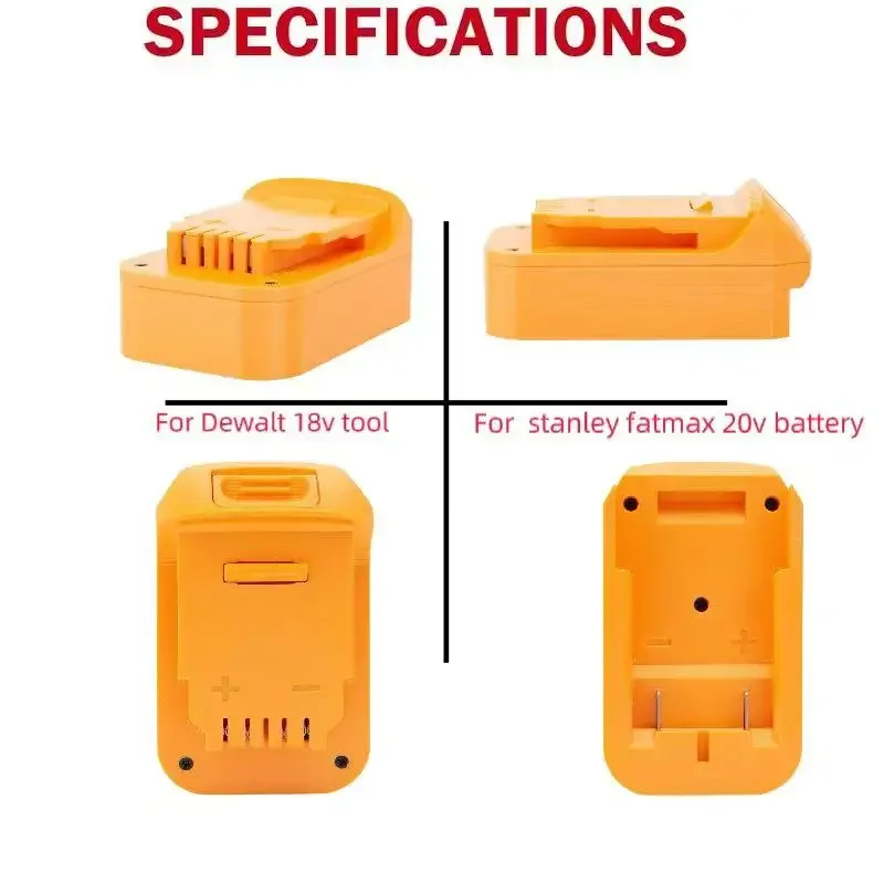 อะแดปเตอร์แปลงแบตเตอรี่สำหรับ  - Power Tools Stanley บทวิจารณ์และราคา