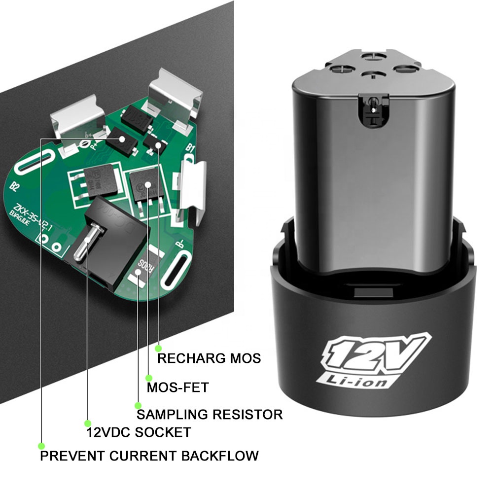 แบตเตอรี่ลิเธียม 12V 1500mAh ส - Power Tools Uk บทวิจารณ์และราคา