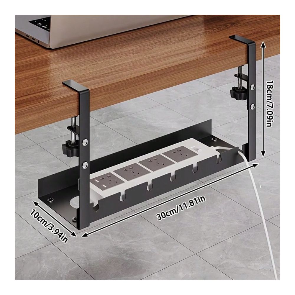 ถาดจัดการสายเคเบิลสำหรับโต๊ะทำ - Power Tools Equipment บทวิจารณ์และราคา
