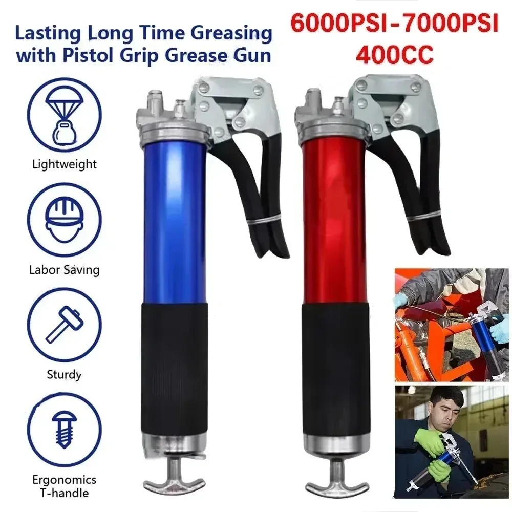 ชุดปืนอัดจาระบีแบบมือหมุน 7000 - Power Tools Grease บทวิจารณ์และราคา