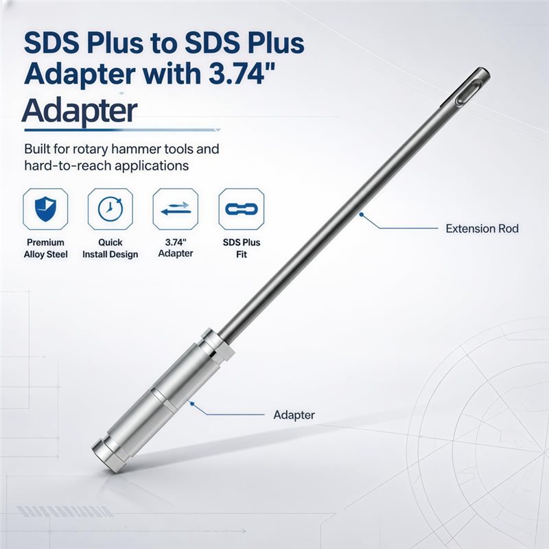 ABLN-3 ชิ้น SDS Plus แกนต่อขยา - Hammer Drill Sds บทวิจารณ์และราคา