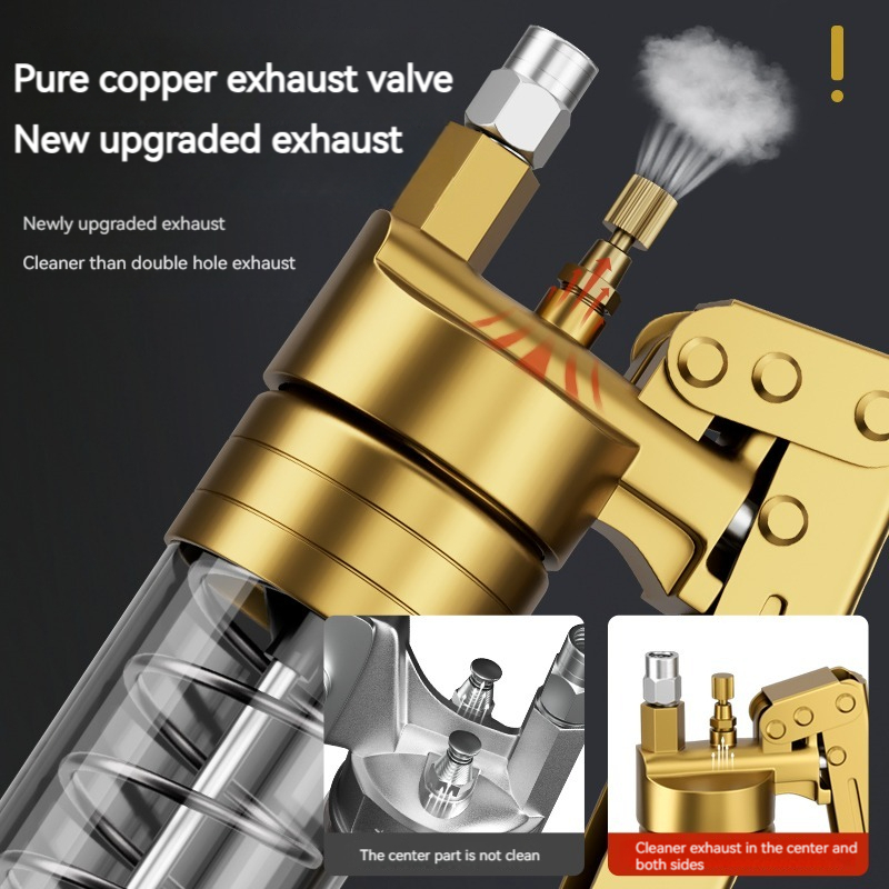 ปืนอัดจาระบีแรงดันสูงแบบแมนนวล - Power Tools Grease บทวิจารณ์และราคา