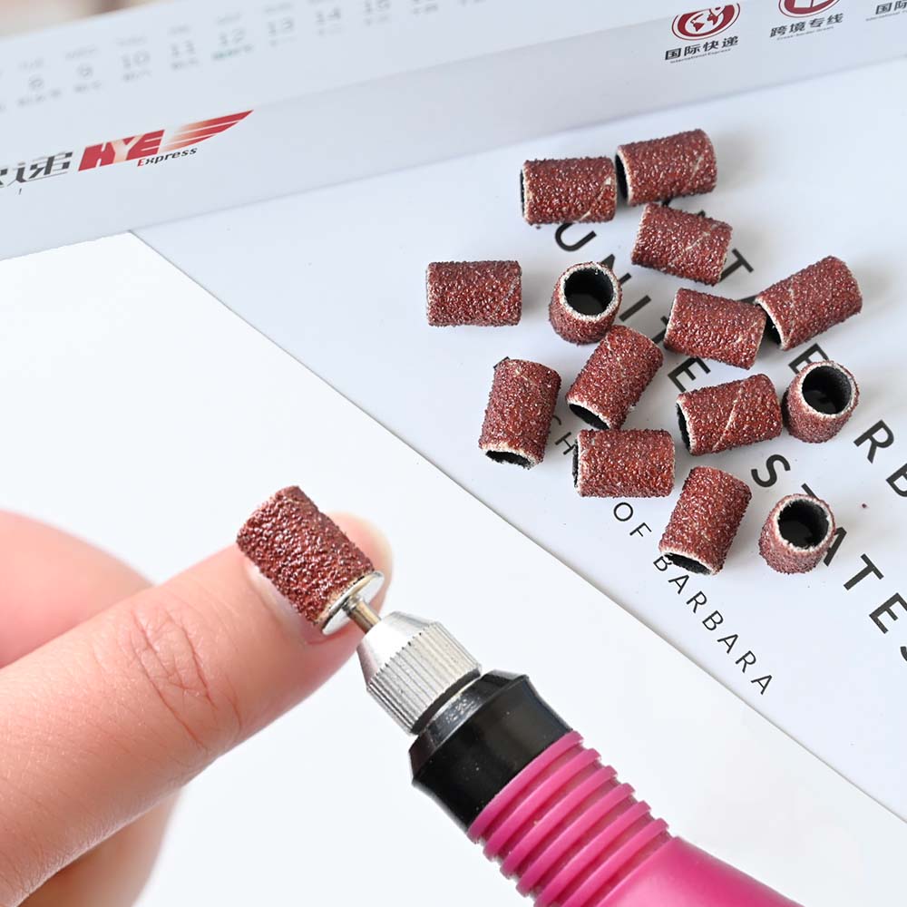 100 ชิ้น/กล่อง แถบขัดเล็บสำหรั - Power Tools Tool Box บทวิจารณ์และราคา
