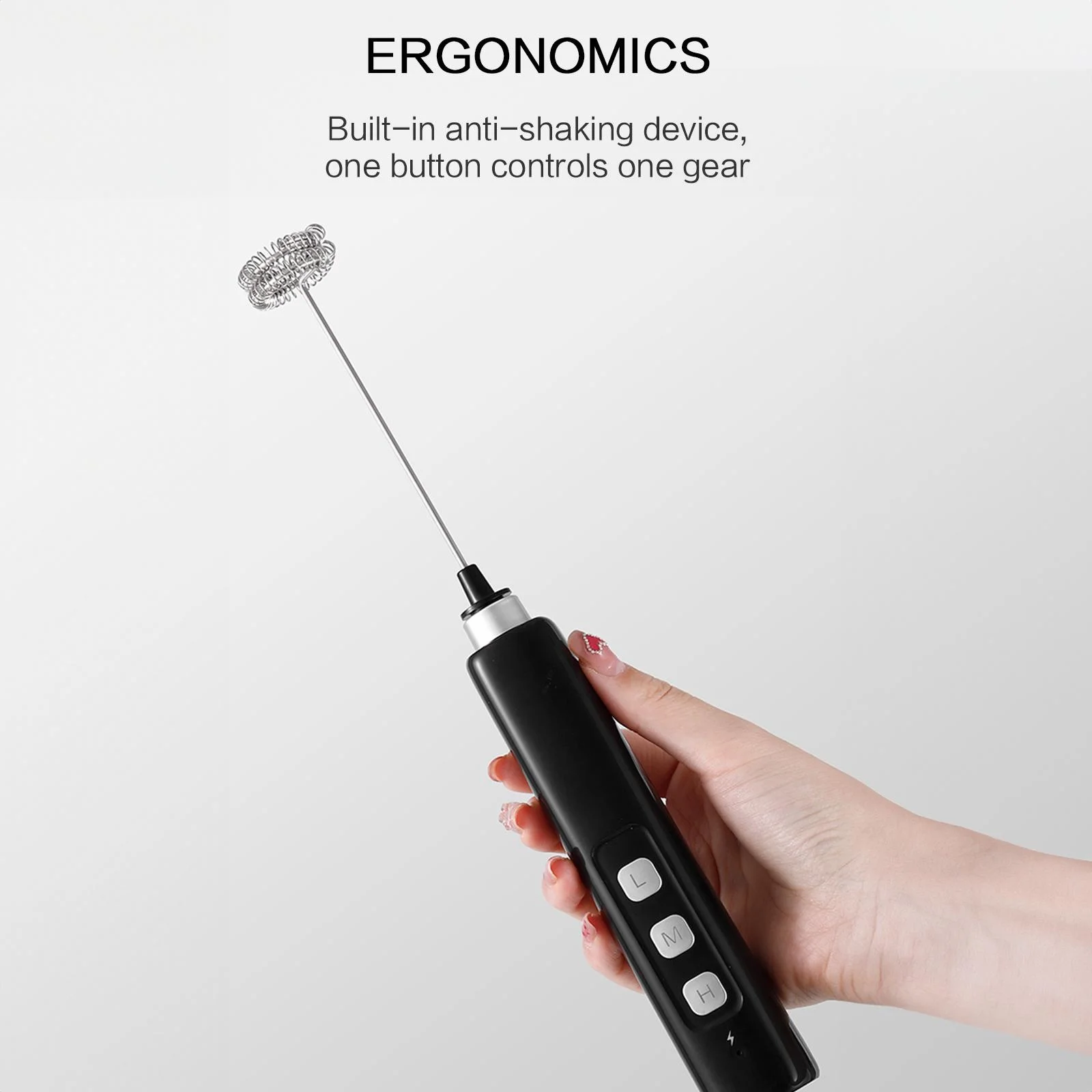 เครื่องตีฟองนมแบบมือถือ ชาร์จผ - Power Tools Usa บทวิจารณ์และราคา