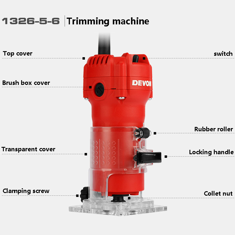 220V ไม้ Router เครื่องไม้ไฟฟ้ - Power Tools Wood บทวิจารณ์และราคา