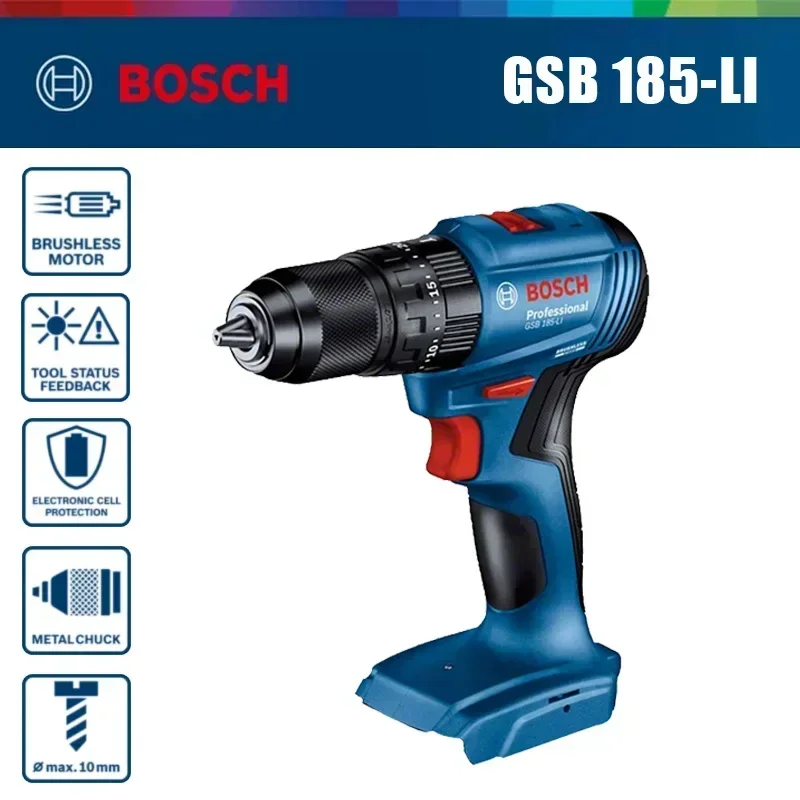 บ๊อช GSB 185-LI 18V สว่านกระแท - Power Tools Bosch บทวิจารณ์และราคา